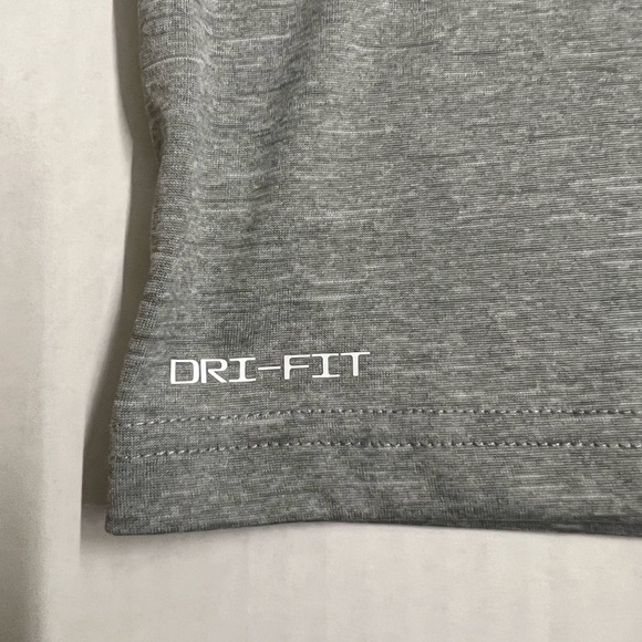 Nike-  Swim Hoodie - Mens - Gray - 100% Polyester - Dri-Fit - UPF 40+ - Picture 3 of 12